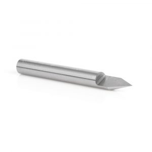 Amana 45601 Solid Carbide 45 Degree Engraving 0.005 Tip Width x 1/4 Inch Shank Signmaking