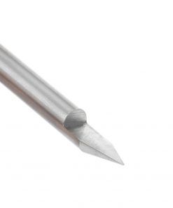 Amana 45602 Solid Carbide 45 Degree Engraving 0.020 Tip Width x 1/4 Inch Shank Signmaking
