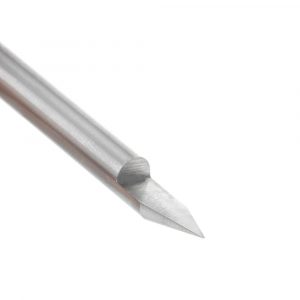 Amana 45602 Solid Carbide 45 Degree Engraving 0.020 Tip Width x 1/4 Inch Shank Signmaking