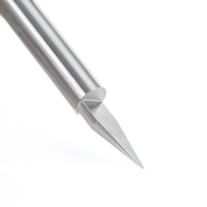 Amana 45620 Solid Carbide 30 Degree Engraving 0.0108 Tip Width x 1/4 Inch Shank Signmaking