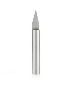 Amana 45621 Solid Carbide 30 Degree Engraving 0.035 Tip Width x 1/4 Inch Shank Signmaking