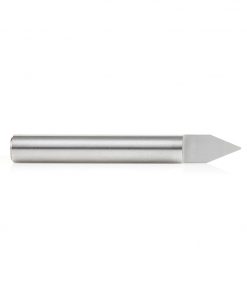 Amana 45622 Solid Carbide 45 Degree Engraving 0.025 Tip Width x 1/4 Inch Shank Signmaking