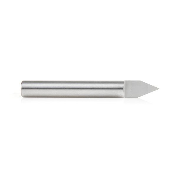 Amana 45622 Solid Carbide 45 Degree Engraving 0.025 Tip Width x 1/4 Inch Shank Signmaking
