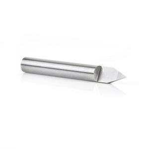 Amana 45622 Solid Carbide 45 Degree Engraving 0.025 Tip Width x 1/4 Inch Shank Signmaking