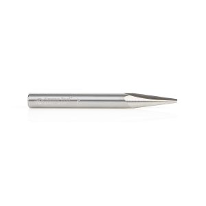 Amana 45627 Solid Carbide V Groove Engraving 15 Deg x 1/4 Dia x 21/32 x 1/4 Inch Shank