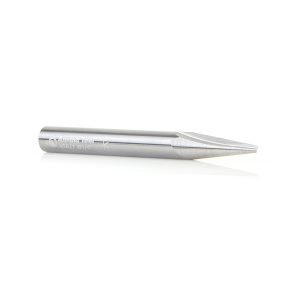 Amana 45627 Solid Carbide V Groove Engraving 15 Deg x 1/4 Dia x 21/32 x 1/4 Inch Shank