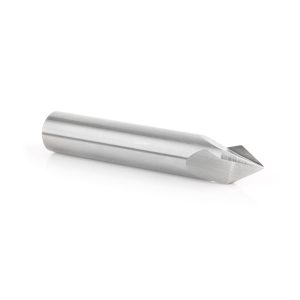 Amana 45629 Solid Carbide V-Groove 60 Deg x 1/2 Dia x 7/16 x 1/2 Inch Shank