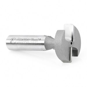 Amana 45661 T-Slot Rounded Edge 1-13/64 Dia x 43/64 x 1/2 Inch Shank