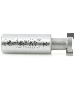Amana 45664 Carbide Tipped T-Slot 5/8 Dia x 3/16 x 1/2 Inch Shank