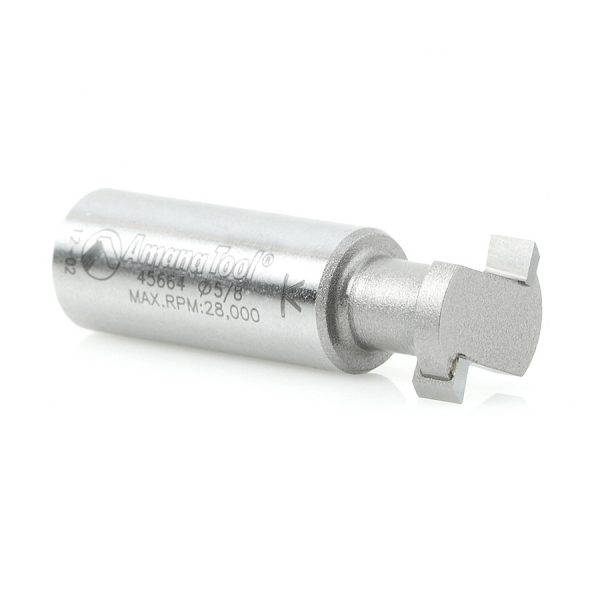 Amana 45664 Carbide Tipped T-Slot 5/8 Dia x 3/16 x 1/2 Inch Shank