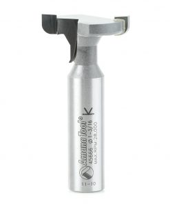 Amana 45666 T-Slot Rounded Edge 1-3/16 Dia x 3/4 x 1/2 Inch Shank