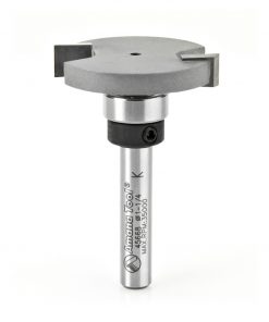 Amana 45668 Carbide Tipped Flooring Straight Dedicated Cutter 1-1/4 Dia x 1/4 x 1/4 Inch Shank with Upper BB