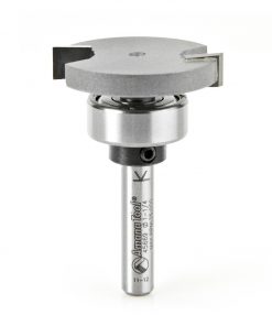 Amana 45669 Carbide Tipped Flooring Straight Dedicated Cutter 1-1/4 Dia x 1/4 x 1/4 Inch Shank with Upper BB