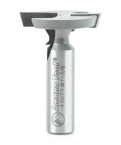 Amana 45671 T-Slot Beveled Edge 1-3/8 Dia x 35/64 x 1/2 Inch Shank
