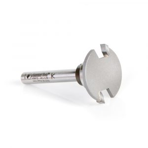 Amana 45672 Carbide Tipped Flooring Straight Dedicated Cutter 1-1/8 Dia x 1/8 x 1/4 Inch Shank with Upper BB