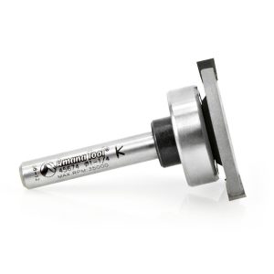 Amana 45674 Carbide Tipped Flooring Straight Dedicated Cutter 1-1/4 Dia x 5/32 x 1/4 Inch Shank with Upper BB