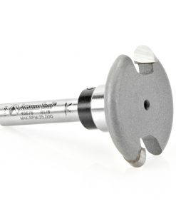 Amana 45676 Carbide Tipped Flooring Rounded Dedicated Cutter 1/8 Radius x 1-1/4 Dia x 1/4 x 1/4 Inch Shank with Upper BB