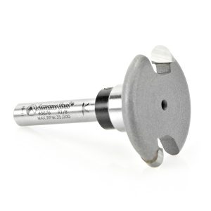 Amana 45676 Carbide Tipped Flooring Rounded Dedicated Cutter 1/8 Radius x 1-1/4 Dia x 1/4 x 1/4 Inch Shank with Upper BB