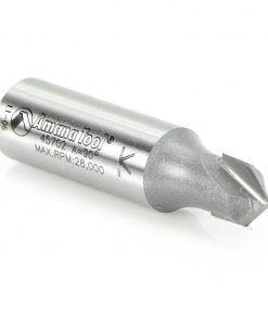 Amana 45702 Carbide Tipped V-Groove 90 Deg x 3/8 Dia x 3/16 x 1/2 Inch Shank