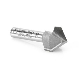 Amana 45710 Carbide Tipped V-Groove 90 Deg x 5/8 Dia x 5/16 x 1/4 Inch Shank