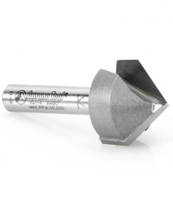 Amana 45714 Carbide Tipped V-Groove 90 Deg x 3/4 Dia x 3/8 x 1/4 Inch Shank