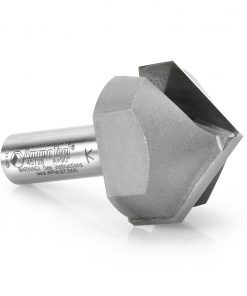 Amana 45728 Carbide Tipped V-Groove 90 Deg x 1-1/2 Dia x 1-1/4 Inch x 1/2 Shank