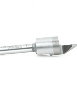 Amana 45731 Solid Carbide Cutting Head Brazed to Steel Shank V-Groove Signmaking & Lettering 60 Deg x 9/16 Dia x 7/16 x 1/4 Inch Shank