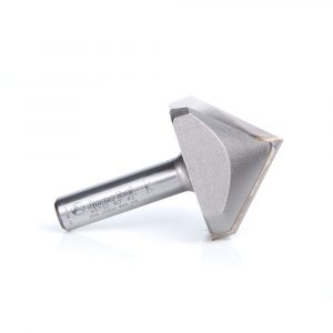 Amana 45732 Carbide Tipped V-Groove 90 Deg x 2 Inch Dia x 1 x 1/2 Shank