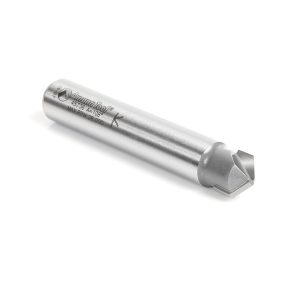 Amana 45736 Carbide Tipped Double Edge Folding V-Groove 108 Deg x 0.090 Inch Tip Width x 5/32 x 1/2 Dia. x 1/2 Inch Shank