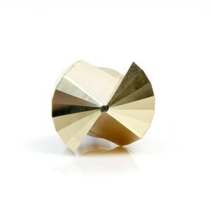 Amana 45741 Carbide V-Groove 135 Deg. Folding for Composite Material Panels Like TCM, CCM, ACM, 0.078 Inch Tip Width x 1/8 x 3/4 Dia. x 1/4 Inch Shank ZrN Coated Router Bit