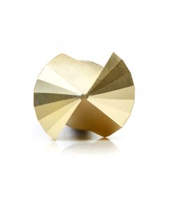 Amana 45743 Carbide V-Groove 135 Deg. Folding for Composite Material Panels Like TCM, CCM, ACM, 0.078 Inch Tip Width x 1/8 x 3/4 Dia. x 1/2 Inch Shank ZrN Coated Router Bit