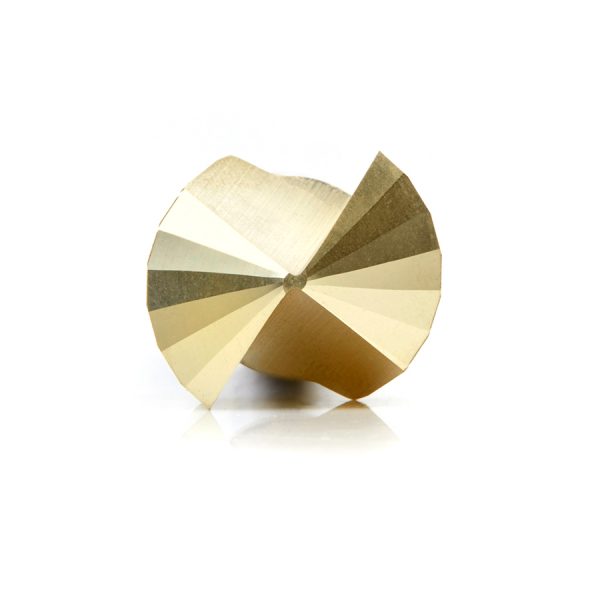 Amana 45743 Carbide V-Groove 135 Deg. Folding for Composite Material Panels Like TCM, CCM, ACM, 0.078 Inch Tip Width x 1/8 x 3/4 Dia. x 1/2 Inch Shank ZrN Coated Router Bit