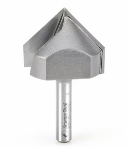 Amana 45751 Carbide Tipped V-Groove 90 Deg x 1-1/4 Dia x 5/8 x 1/4 Inch Shank