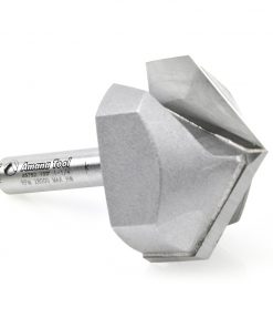 Amana 45752 Carbide Tipped V-Groove 100 Deg x 1-1/4 Dia x 17/32 x 1/4 Inch Shank