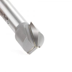 Amana 45753 Carbide Tipped V-Groove 120 Deg x 19.5mm (49/64) Dia x 5mm (13/64) x 12.7mm (1/2) Shank