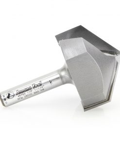 Amana 45754 Carbide Tipped V-Groove 110 Deg x 1-1/4 Dia x 7/16 x 1/4 Inch Shank