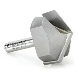 Amana 45754 Carbide Tipped V-Groove 110 Deg x 1-1/4 Dia x 7/16 x 1/4 Inch Shank