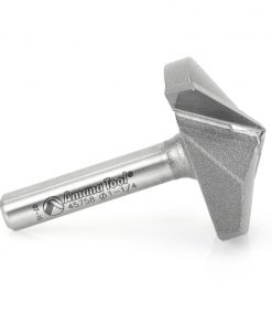 Amana 45758 Carbide Tipped V-Groove 130 Deg x 1-1/4 Dia x 9/32 x 1/4 Inch Shank