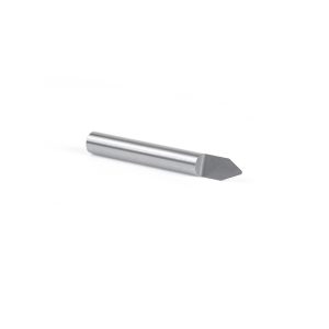 Amana 45766 Solid Carbide 60 Degree Engraving 0.040 Tip Width x 1/4 Shank x 2 Inch Long Signmaking Router Bit