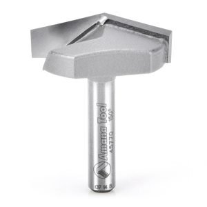 Amana 45770 Carbide Tipped V-Groove 150 Deg x 1-1/4 Dia x 11/64 x 1/4 Inch Shank