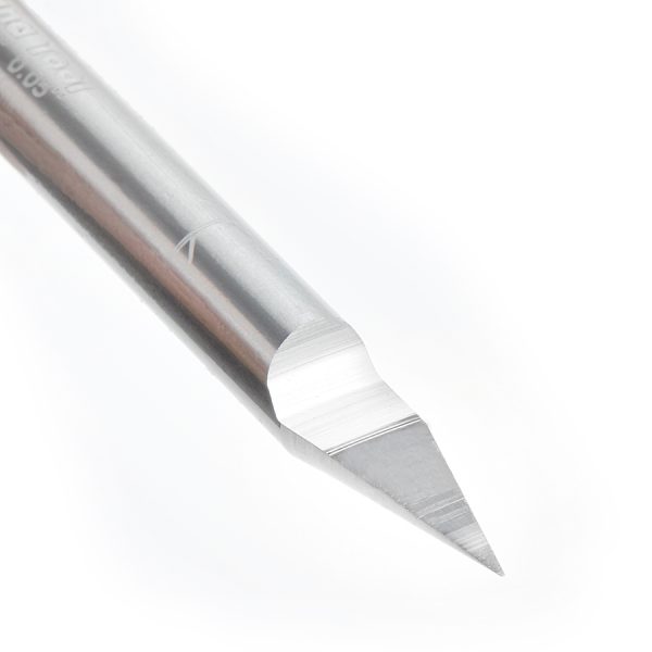 Amana 45771 Solid Carbide 30 Degree Engraving 0.005 Tip Width x 1/4 Inch Shank Signmaking