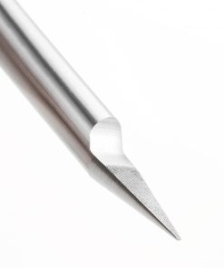 Amana 45774 Solid Carbide 30 Degree Engraving 0.030 Tip Width x 1/4 Inch Shank Signmaking