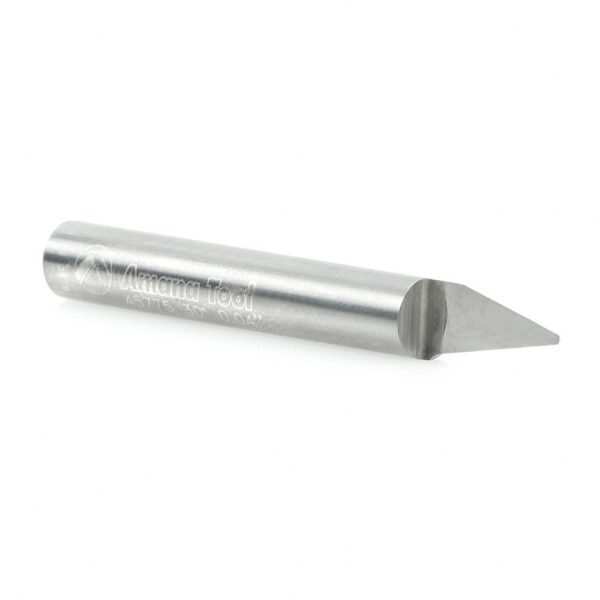 Amana 45775 Solid Carbide 30 Degree Engraving 0.040 Tip Width x 1/4 Inch Shank Signmaking