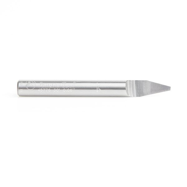Amana 45776 Solid Carbide 30 Degree Engraving 0.060 Tip Width x 1/4 Inch Shank Signmaking