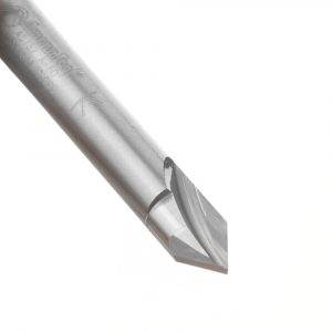 Amana 45782 Solid Carbide V Groove Engraving 60 Deg x 1/4 Dia x 3/16 x 1/4 Inch Shank