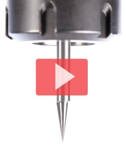 Amana 45783 Solid Carbide Carving Liner 18 Deg x 1/4 Dia x 5/8 x 1/4 Inch Shank x 1-Flute