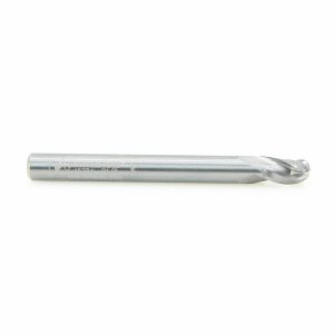 Amana 45784 Solid Carbide Bottom Round 1/8 Radius x 1/4 Dia x 3/8 x 1/4 Inch Shank