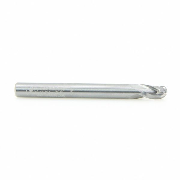 Amana 45784 Solid Carbide Bottom Round 1/8 Radius x 1/4 Dia x 3/8 x 1/4 Inch Shank