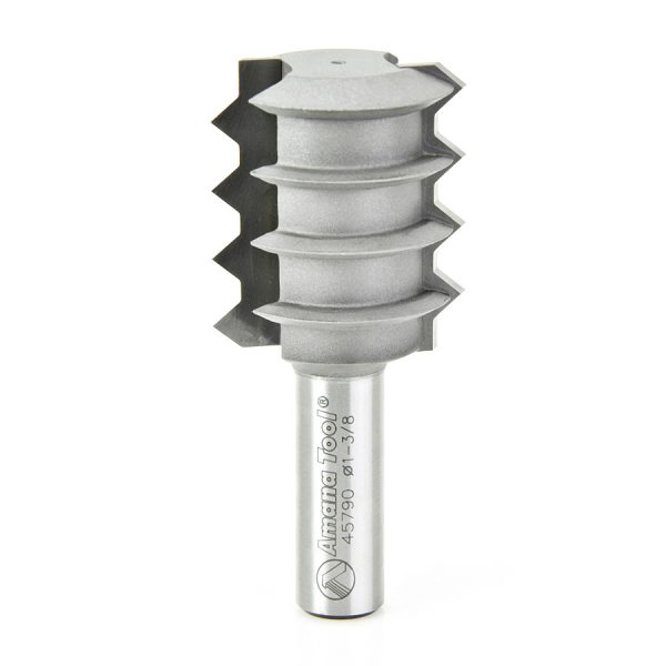 Amana 45790 Carbide Tipped V Joint 80 Deg x 1-3/8 Dia x 1-37/64 x 1/2 Inch Shank