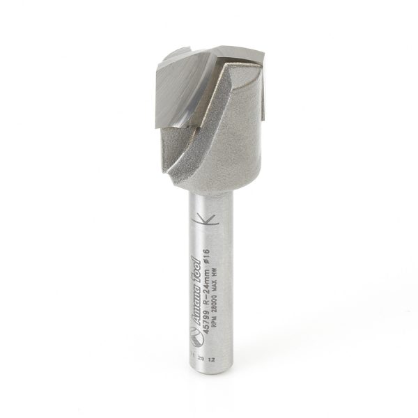 Amana 45799 Carbide Tipped Double Edge Folding Rectangular Groove x 15/16 Radius x 7/16 x 5/8 Dia. x 1/4 Inch Shank